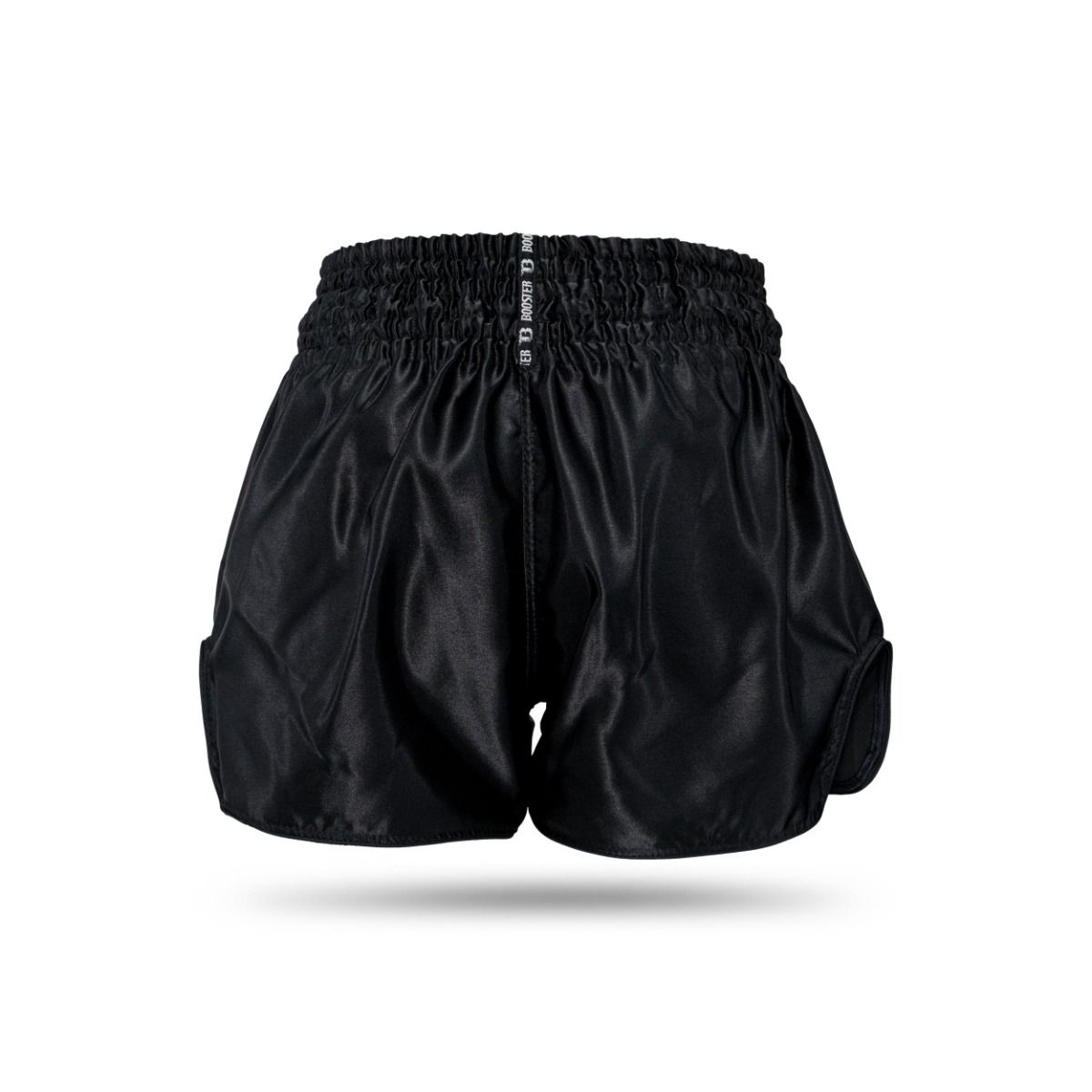 Muay Thai Short Booster TBT Thunder BK/WH
