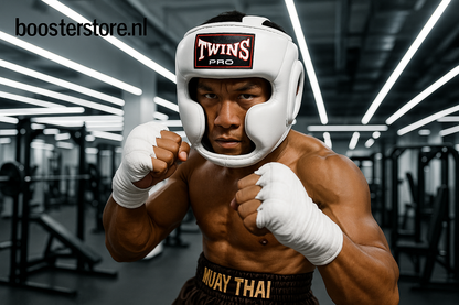 Twins Pro Witte Hoofdbeschermer